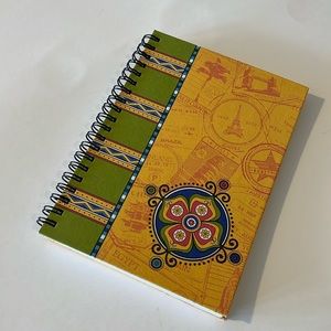 Lucky Girl, hardback spiral notebook, 100 sheets, 7”x 5”